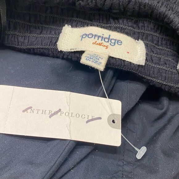 PORRIDGE ANTHROPOLOGIE FAYE GINGHAM STRAPLESS TWIST TUBE TOP NWT - Picture 8 of 11